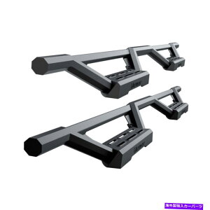 Nerf Bar IARMORXeXX`[hbvA[}[tBbg19-22V{[Vo[hGMCVGN[Lu iArmor Stainless Steel Drop Armor Fit 19-22 Chevy Silverado GMC Sierra Crew Cab