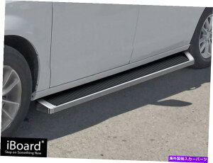 Nerf Bar v~A6 "iboard̃TChXebv11-20_bWOhLoɓK܂ Premium 6" iBoard Side Steps Fit 11-20 Dodge Grand Caravan