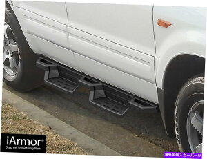 Nerf Bar IARMORIt[hhbvXebvA[}[tBbg03-08z_pCbgACURA MDX iArmor Off-Road Drop Steps Armor Fit 03-08 Honda Pilot Acura MDX