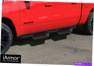 Nerf Bar IARMORIt[hhbvXebvA[}[tBbg19-22_bW1500N[Lu iArmor Off-Road Drop Steps Armor Fit 19-22 Dodge Ram 1500 Crew Cab