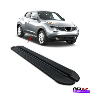 Nerf Bar YW[N2011-2019TChXebvALŨjO{[hNERFo[BubN2 PC Running Boards Nerf Bars For Nissan Juke 2011-2019 Side Steps Alu. Black 2 Pcs