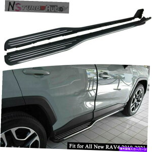 Nerf Bar ׂĂ̐VRAV4 2019-2022TChXebvjO{[hNERFo[veN^[ Fits for All New RAV4 2019-2022 Side Step Running Boards Nerf Bars Protector
