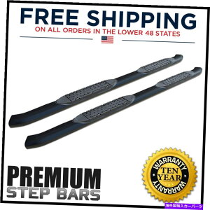 Nerf Bar 5 OE�T�C�h�X�e�b�v2004-2008 Ford F-150 Super Crew Cab�̂��߂Ƀu���b�N 5 OE Side Steps Nerf Bars Black for 2004-2008 Ford F-150 Super Crew Cab�y���s�A���i�z