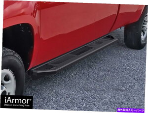 Nerf Bar IARMORA~jETChXebvA[}[tBbg99-07Vo[hVGGNXefbhLu iArmor Aluminum Side Steps Armor Fit 99-07 Silverado Sierra Extended Cab
