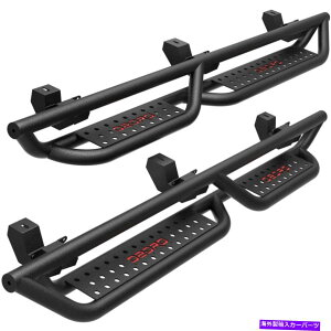 Nerf Bar 18-22�̃I�[�h���A�[�}�[�����j���O�{�[�h�W�[�v�����O���[JL 4�h�A�T�C�h�X�e�b�v�l���t�o�[ OEDRO Armor Running Boards for 18-22 Jeep Wrangler JL 4 Door Side Steps Nerf Bar�y���s�A���i�z
