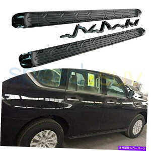Nerf Bar ���Y�A���}�_Y62 2017-2022�T�C�h�X�e�b�v�����j���O�{�[�hnerf�o�[iboards For Nissan Armada Y62 2017-2022 Side Steps Running Boards Nerf Bar Iboards