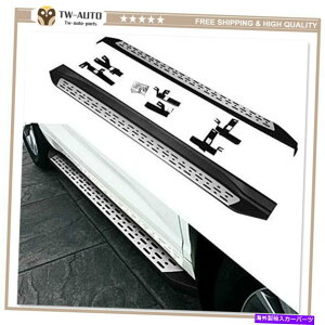 Nerf Bar トヨタハイランダークルーガー2014-2019ランニングボードNERFバーのサイドステップフィット Side Step Fits for Toyota Highlander Kluger 2014-2019 Running Board Nerf Bar