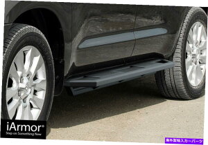 Nerf Bar IARMORA~jETChXebvA[}[tBbg08-22g^ZRCA iArmor Aluminum Side Steps Armor Fit 08-22 Toyota Sequoia