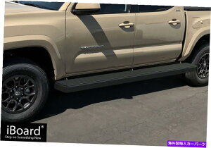 Nerf Bar 6 "zC[c[zC[TChXebvtBbg05-22g^^R}_uN[Lu5tB[g 6" Wheel-to-Wheel Side Steps Fit 05-22 Toyota Tacoma Double Crew Cab 5ft