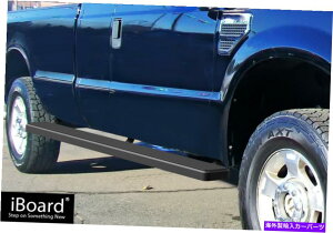 Nerf Bar 5 "zC[c[zC[̍TChXebvtBbg99-16tH[hF250/F350X[p[Lu5.5tB[gxbh 5" Wheel-to-Wheel Black Side Steps Fit 99-16 Ford F250/F350 Super Cab 5.5ft Bed