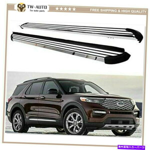 Nerf Bar tH[hGNXv[[2020 2021hAjO{[hTChXebvi[to[ɓKĂ2pcs 2Pcs Fits for Ford Explorer 2020 2021 Door Running Board Side Step Nerf Bar