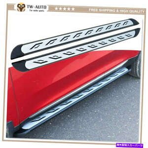 Nerf Bar Acura MDX 2014-2020�A���~�j�E���h�A�T�C�h�X�e�b�vNERF�o�[�����j���O�{�[�h�ɓK����2PC 2Pcs Fit for Acura MDX 2014-2020 Aluminum Door Side Step Nerf Bar Running Board�y���s�A���i�z