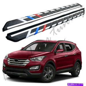 Nerf Bar �����j���O�{�[�h�T�C�h�X�e�b�v�t�B�b�g�q�����_�C�T���^�t�F�X�|�[�c2013-2018 Nerf Bars Running Boards Side Steps Fits for Hyundai Santa Fe Sport 2013-2018�y���s�A���i�z