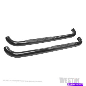 Nerf Bar EFXeB23-3925 EV[Y3Ehi[tXebvo[ Westin 23-3925 E-Series 3 Round Nerf Step Bars