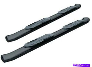 Nerf Bar Trident Tri430909bp Toughtred 5 in�B�^�R�}�_�u���L���u�p�̑ȉ~�`�̘p�Ȃ���nerf�o�[ Trident TRI430909BP ToughTred 5 In. Oval Curved Nerf Bars for Tacoma Double Cab�y���s�A���i�z
