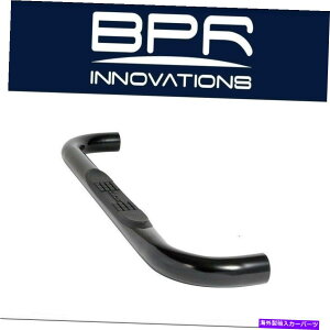 Nerf Bar 15-18tH[hF-150 3 "Lu̒ubNEhTChXebv-DZ374331̃fB[W[ Dee Zee For 15-18 Ford F-150 3" Cab Length Black Round Side Steps- DZ374331