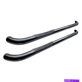 Nerf Bar ウェスティンシグネチャーシリーズラウンドステップバー3 "97-14遠征用ブラックパウダー Westin Signature Series Round Step Bars 3"Black Powder For 97-14 Expedition