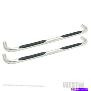 Nerf Bar Westin 23-3940 EV[Y3Ehi[tXebvo[ Westin 23-3940 E-Series 3 Round Nerf Step Bars