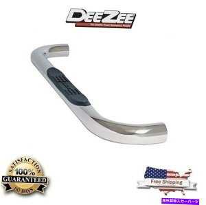 Nerf Bar Dee Zee 3 Ford�s�b�N�A�b�v�̂��߂̃L���u�̒��������ꂽ�ۂ��T�C�h�X�e�b�v1980-98-DZ370313 Dee Zee 3 Cab Length Polished Round Side Steps For Ford Pickup 1980-98-DZ370313�y���s�A���i�z