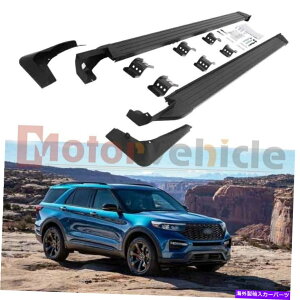 Nerf Bar Ford Explorer 2020-2022̕č݌ɃTChXebvjO{[hNERFo[veN^[ US Stock Side Step For Ford Explorer 2020-2022 Running Board Nerf Bar Protector