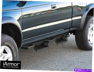 Nerf Bar IARMORA~jEhbvXebvA[}[tBbg95-04^R}XtraLu iArmor Aluminum Drop Steps Armor Fit 95-04 Tacoma Xtra Cab