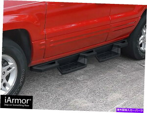 Nerf Bar IARMORIt[hhbvXebvA[}[tBbg99-04W[vOh`FL[4DR iArmor Off-Road Drop Steps Armor Fit 99-04 Jeep Grand Cherokee 4Dr