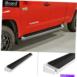 Nerf Bar 6 iboard�T�C�h�i�[�t�o�[�t�B�b�g07-21�g���^�c���h���_�u���L���u 6 iBoard Side Nerf Bar Fit 07-21 Toyota Tundra Double Cab�y���s�A���i�z