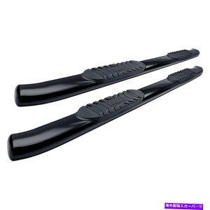 Nerf Bar �g���^�^�R�}05-21�X�`�[���N���t�g5 �v���~�A���L���u�̒����u���b�N�I�[�o���T�C�h�o�[ For Toyota Tacoma 05-21 SteelCraft 5 Premium Cab Length Black Oval Side Bars�y���s�A���i�z