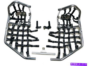 Nerf Bar Blingstar Factory�V���[�YNerf Bars�������ꂽ���}�nRaptor 700 700r Blingstar Factory Series Nerf Bars Polished Yamaha Raptor 700 700R All Years