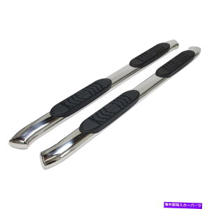 Nerf Bar TrailFX A7068S NERF BAŔA\ʃXebvŌĂ܂ TrailFX A7068S Nerf Bar Polished With Surface Steps