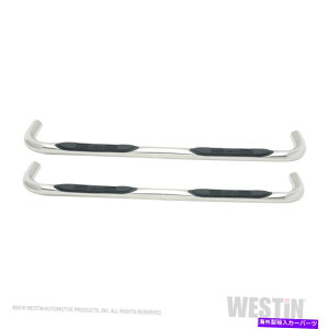Nerf Bar Westin 23-3560 nerf bar with SurfaceXebvpbh3  "åۂp WESTIN 23-3560 Nerf Bar With Surface Steps Pads In 3" Diameter Of Round Curved