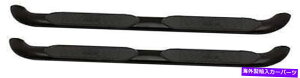 Nerf Bar EFXeB21-3615 4  "ȉ~`̃xgGhX^C̕\ʃXebvpbhnerfo[ WESTIN 21-3615 Nerf Bar With Surface Steps Pads In 4" Oval Bent End Style Of 3