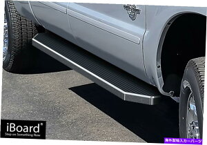 Nerf Bar IBOARD�|���b�V�������j���O�{�[�h�X�^�C���t�B�b�g99-16 FORD F250 F350 SuperDuty Crew Cab iBoard Polished Running Boards Style Fit 99-16 Ford F250 F350 SuperDuty Crew Cab�y���s�A���i�z
