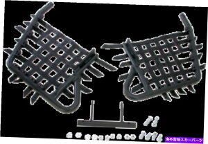 Nerf Bar DGptH[}X60-4509XNERFo[W/Honda YFZ450R 09-10pubNlbg DG PERFORMANCE 60-4509X ALLOY NERF BAR W/BLACK NET FOR HONDA YFZ450R 09-10