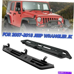Nerf Bar 2007-2018̃W[vO[JK 4hAjO{[hTChXebvi[to[ For 2007-2018 Jeep Wrangler JK 4 Door Drop Running Boards Side Steps Nerf Bars
