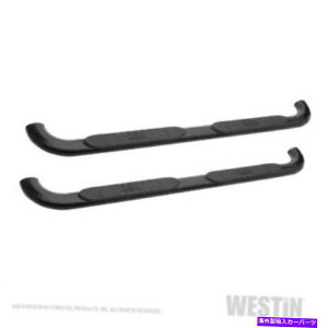 Nerf Bar Westin 21-3935 Platinum 4ȉ~`nerfXebvo[{gIubNX`[new Westin 21-3935 Platinum 4 Oval Nerf Step Bars Bolt-On Black Steel NEW