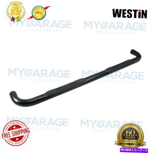 Nerf Bar 16-18�̃E�F�X�e�B�����Y�^�C�^��XD e�V���[�Y���E���h�i�[�t�o�[3 �u���b�N�p�E�_�[23-4025 Westin For 16-18 Nissan Titan XD E-Series Round Nerf Bars 3Black Powder 23-4025�y���s�A���i�z