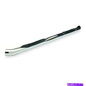 Nerf Bar EFXeB23-3240 EV[Y3Ehi[tXebvo[AfAXebvpbhAꂽSSV Westin 23-3240 E-Series 3 Round Nerf Step Bars, Dual Step Pad, Polished SS NEW