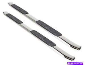 Nerf Bar �C�I��4 "�p�Ȃ����X�e�����X�i���[�t�o�[2021-22�t�H�[�h�u�����R4�h�A�ƌ݊����̂��� Ionic 4" Curved Stainless Nerf Bars Compatible with 2021-22 Ford Bronco 4-Door