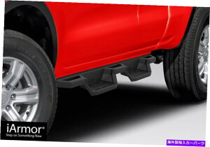 Nerf Bar IARMORIt[hhbvXebvA[}[tBbg19-22tH[hW[X[p[Lu2DR iArmor Off-Road Drop Steps Armor Fit 19-22 Ford Ranger Super Cab 2Dr