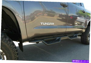 Nerf Bar 7.5 "07-21g^chN[}bNXLû߂̃{[h𑖂lto[jO{[hTChXebv 7.5" Nerf Bars Running Boards Side Steps for 07-21 Toyota Tundra CrewMax Cab