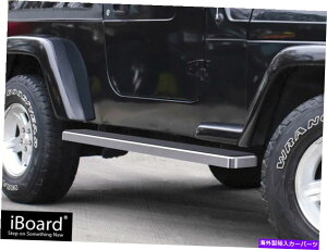 Nerf Bar 6 IBOARD�T�C�h�i�[�t�o�[�t�B�b�g87-06�W�[�v�����O���[TJ YJ 2DR 6 iBoard Side Nerf Bar Fit 87-06 Jeep Wrangler TJ YJ 2Dr�y���s�A���i�z
