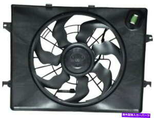 �R���f���T�[ UAC 41FT97F A/C�R���f���T�[�t�@���A�Z���u���t�B�b�g2011-2013 Kia Optima�R���f���T�[�t�@�� UAC 41FT97F A/C Condenser Fan Assembly Fits 2011-2013 Kia Optima Condenser Fan�y���s�A���i�z