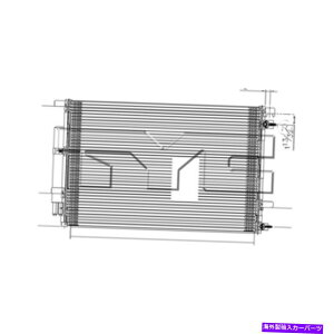 �R���f���T�[ 15-17��AC�R���f���T�[�t�H�[�h�}�X�^���O3.7L/5.0L W/���V�[�o�[����уh���C���[�iPFC�j AC Condenser for 15-17 Ford Mustang 3.7L/5.0L w/Receiver & Dryer (PFC)�y���s�A���i�z
