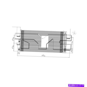 �R���f���T�[ 14-19�~�j�N�[�p�[�n�[�h�g�b�v�n�b�`�o�b�N5mm w/���V�[�o�[����уh���C���[PFC��AC�R���f���T�[ AC Condenser for 14-19 Mini Cooper Hardtop Hatchback 5MM w/Receiver & Dryer PFC�y���s�A���i�z