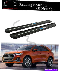 Nerf Bar 2PCS�����j���O�{�[�h�T�C�h�X�e�b�v�i�[�t�o�[�̓A�E�f�B���ׂĐV����Q3 2019 2020�ɓK�����܂� 2PCS Running Boards Side Step Nerf Bars fits for Audi All New Q3 2019 2020