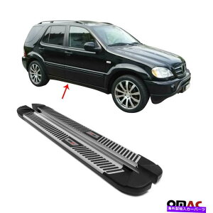 Nerf Bar ZfXML W163 1998-2005p̃{[hsTChXebvnerf barsA~jEZbg Side Steps Running Boards Nerf Bars Aluminum Set For Mercedes ML W163 1998-2005