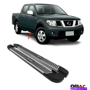 Nerf Bar {[hsĂTChXebvALUB Nerf Bars 2 PCBYteBA2005-2021 Side Steps Running Boards Alu. Nerf Bars 2 Pcs. For Nissan Frontier 2005-2021