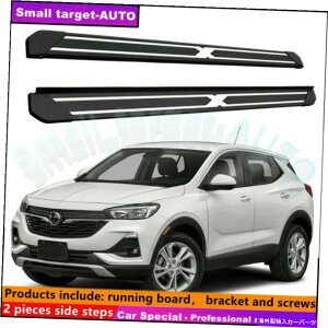 Nerf Bar rCbNGR[GX 2020-2022jO{[hNERFo[TChXebvɓKĂ܂ Fits For BUICK ENCORE GX 2020-2022 Running board nerf bar side step