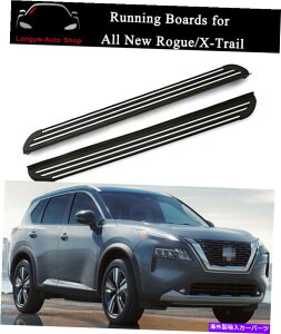 Nerf Bar jO{[h͓ŶׂĂ̐VsX-Trail 2022TChXebvi[to[ɓK܂ Running Boards fits for Nissan All New Rogue X-Trail 2022 Side Step Nerf Bars